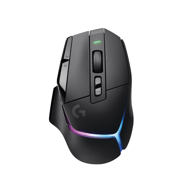 Logitech G502 X Plus Lightspeed Wireless Optical Mouse - LIGHTFORCE hybrid switches, LIGHTSYNC RGB, HERO 25K gaming sensor, compatible with PC - macOS/Windows - Black